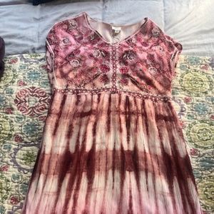 Sundance Gemi Tye Dye Dress Size S
